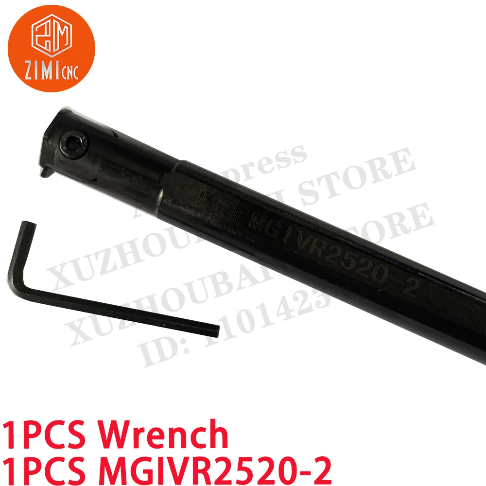 1PCS MGIVR2520-2 Токарный отрезной станок Держатель токарного инструмента для