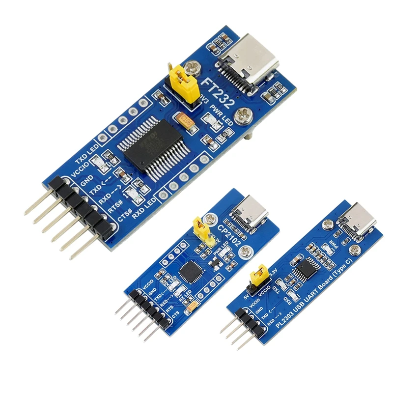 

Waveshare Type C to UART(TTL) Board Universal Serial Communication ExpansionBoard Module