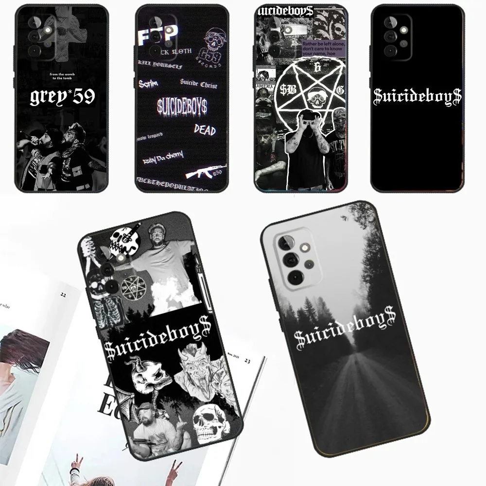 $uicideboy$ U-Uicideboy-S-Suicideboys Чехол для телефона Samsung Galaxy A13 A21s A22 A31 A32 A52 A53 71 80 91 Мягкий