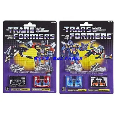 Hasbro Трансформеры G1 Робот Собака Рамбл/Легендарный Хаос и Лазерная Птица набор кассетных перемещаемых сборных моделей игрушек в подарок.