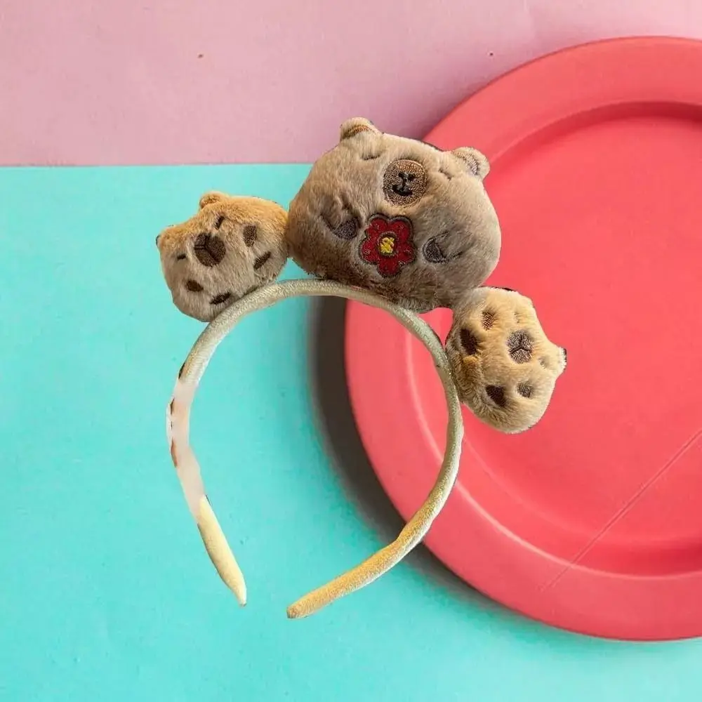 Новая повязка на голову с изображением звезды в корейском стиле и капибары милая