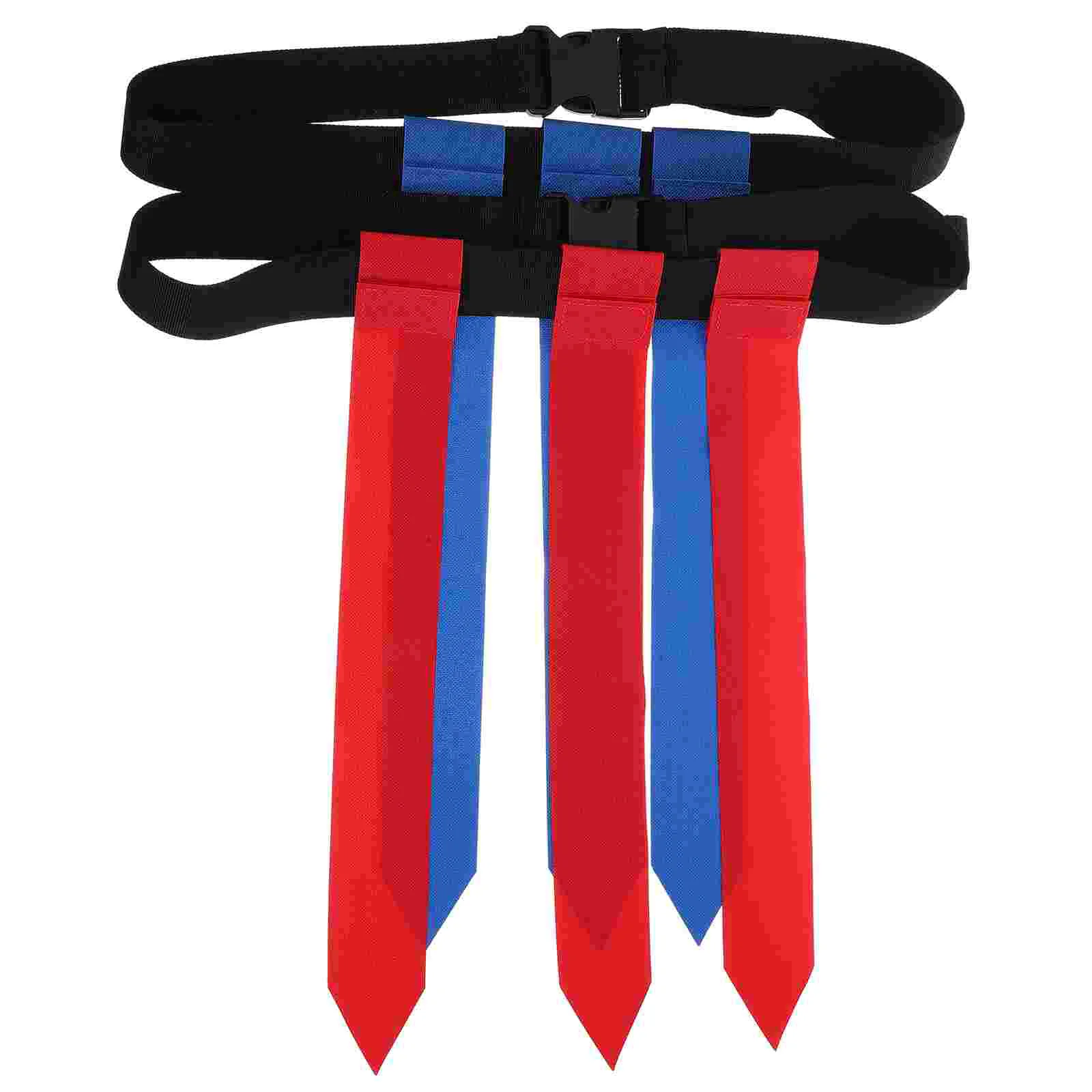 Спортивный пояс 2 шт. футбольные флаги с тройным отливом для ремня