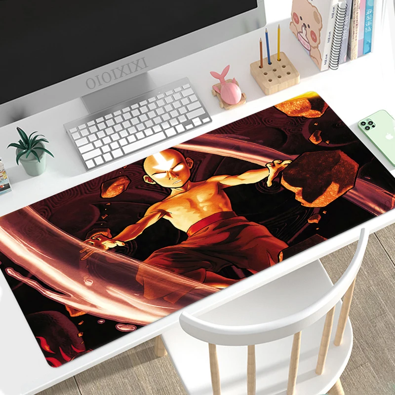 

Avatar the Last Airbender Mouse Pad Gaming XL Home New Custom Mousepad XXL Playmat Non-Slip Soft Office Natural Rubber Mice Pad