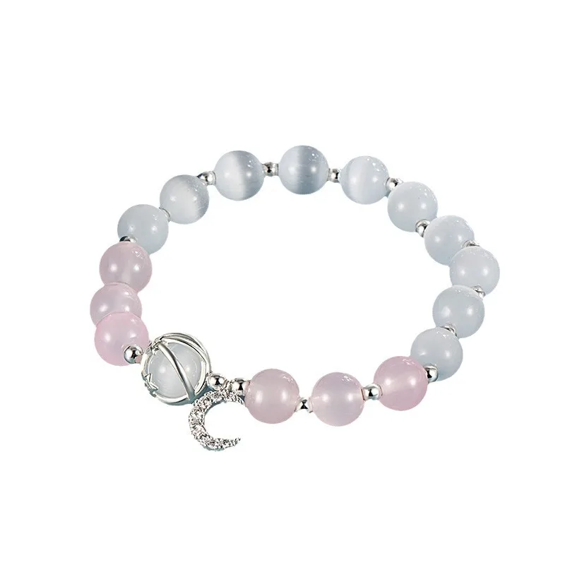 Браслет KOFSAC &quotКошачий глаз&quot с кристаллами