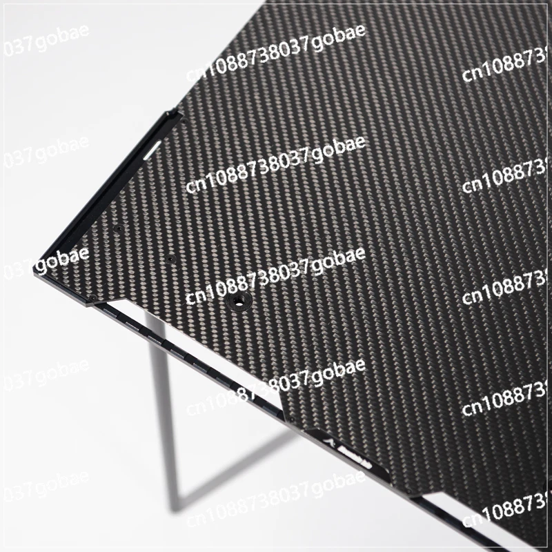 Тактический стол из алюминиевого углеродного волокна M + черненый складной