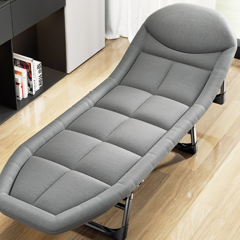 Armless Portable Chaise Lounge For Living Room Indoor Folding Lounge Chair Relaxing Modern Transat De Plage Patio Furniture