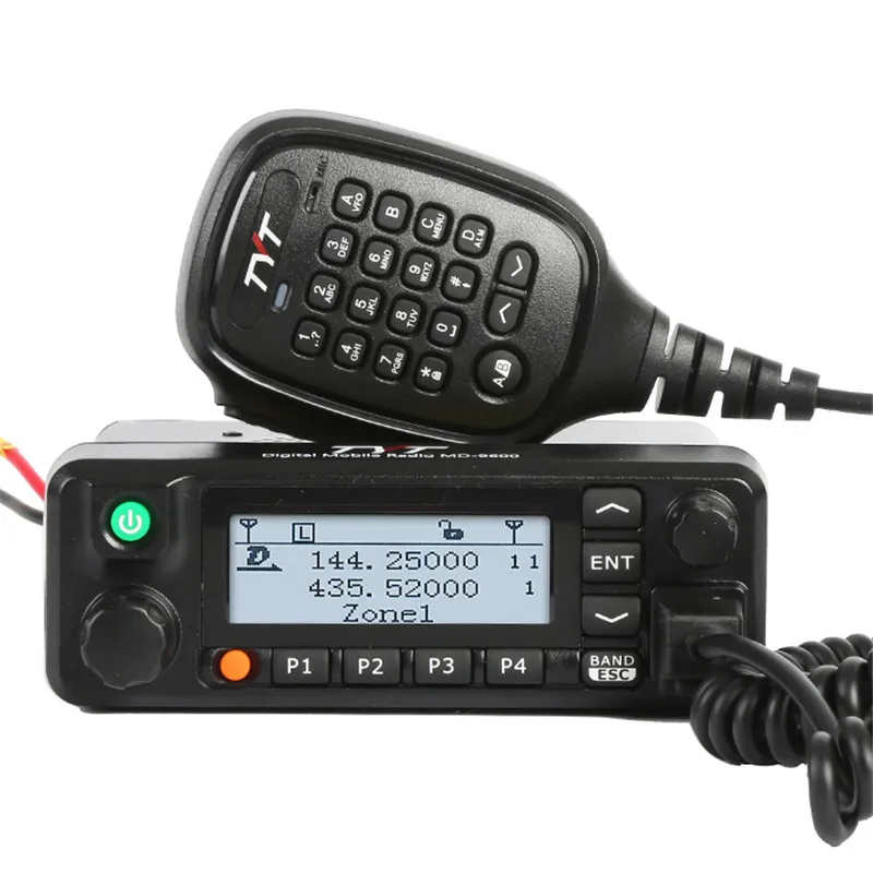 

TYT MD-9600 GPS DMR Mobile Radio Dual Band Professional Talkie Walkie