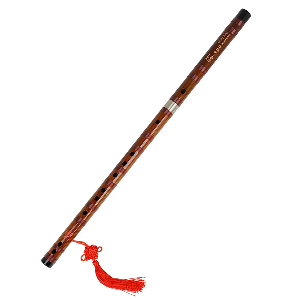 

Chinese Wind Bamboo Flute Instrument Beginner Learning Wood Traditional Practicing
