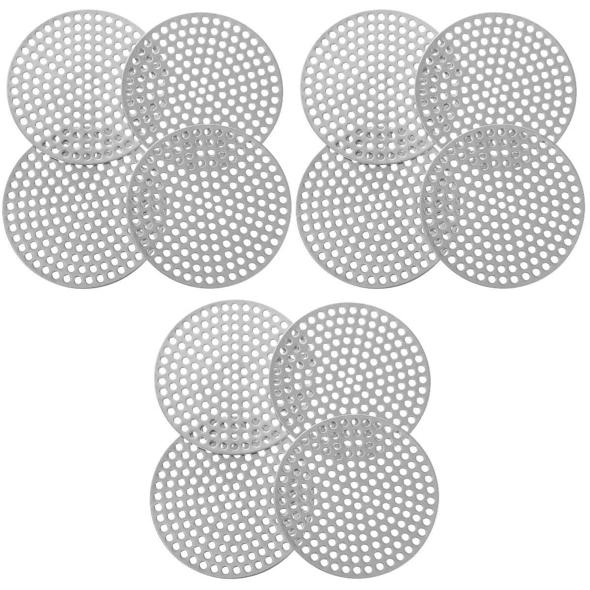 

12 сливных крышек для раковины из нержавеющей стали, уплотнительная крышка для сливного отверстия раковины