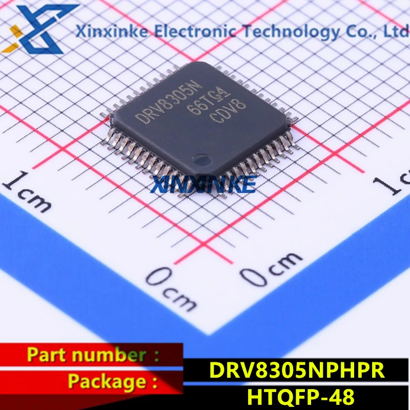 DRV8305NPHPR HTQFP-48 DRV8305 бесщеточные контроллеры двигателя постоянного тока, микросхема драйвера