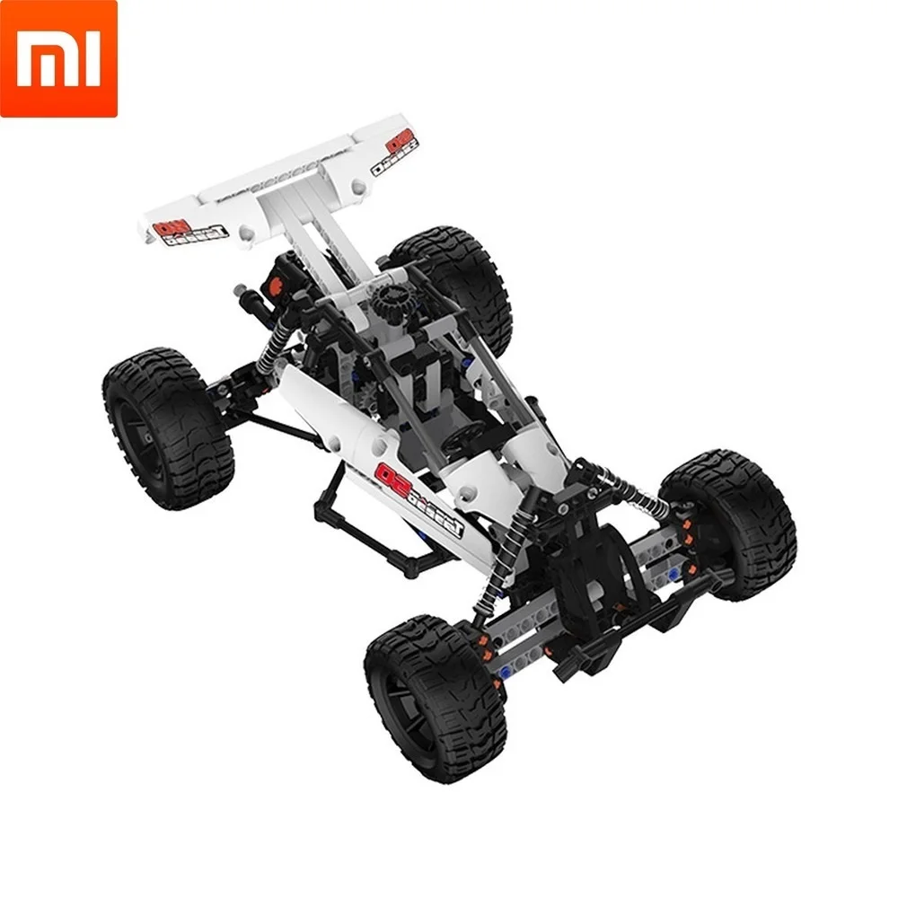 

Xiaomi Mijia Mitu Building Blocks Robot Desert Racing Car Ackermann Steering Cylinder piston linkage DIY Educational Toys