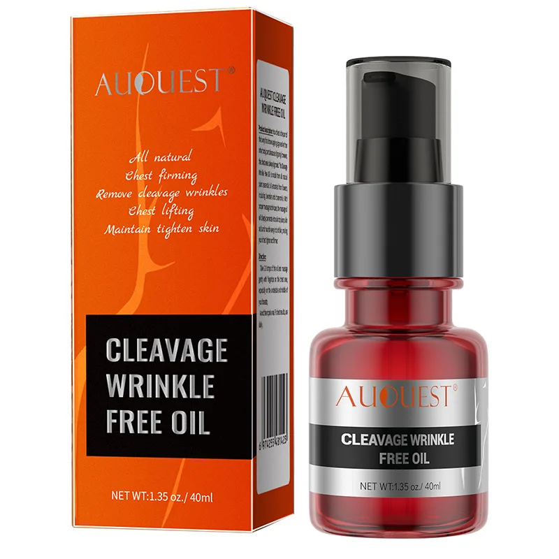 

AUQUEST Body Oil Cleavage Anti-Wrinkle Aging Breast Lifting Firming Moisturizing Chest Massage Oil Women Sexy Body Care Oil 40ml