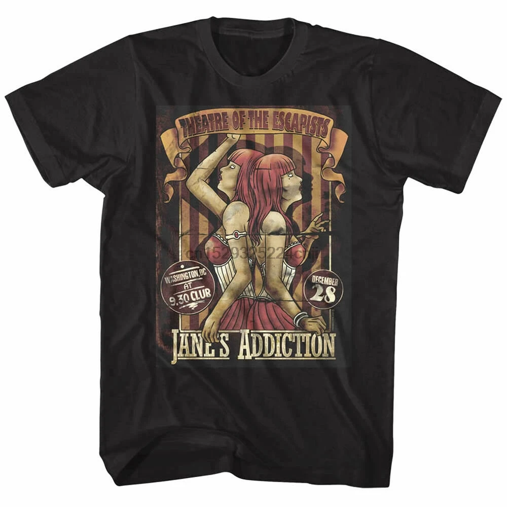

Janes Addiction Theatre of the Escapists Mens T Shirt Tour Merch Album Cover