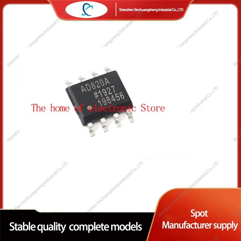 

5PCS AD820ARZ-REEL7 AD820A AD820ARZ SOP8 J-FET Amplifier 1 Circuit Rail-to-Rail 8-SOIC