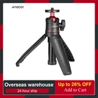 Andoer MT-08 Mini монопод селфи палка выдвижной настольный штатив ручной держатель для фотографий подставка с гибкой сферической головкой 14 дюймовое винтовое крепление