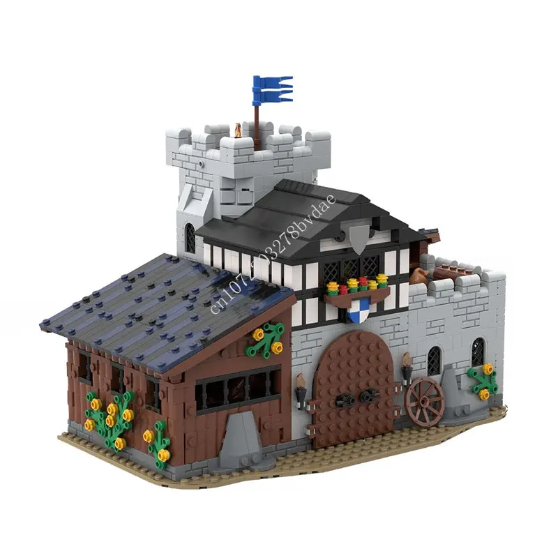 

1526 шт., конструктор MOC модульный «Сокол»