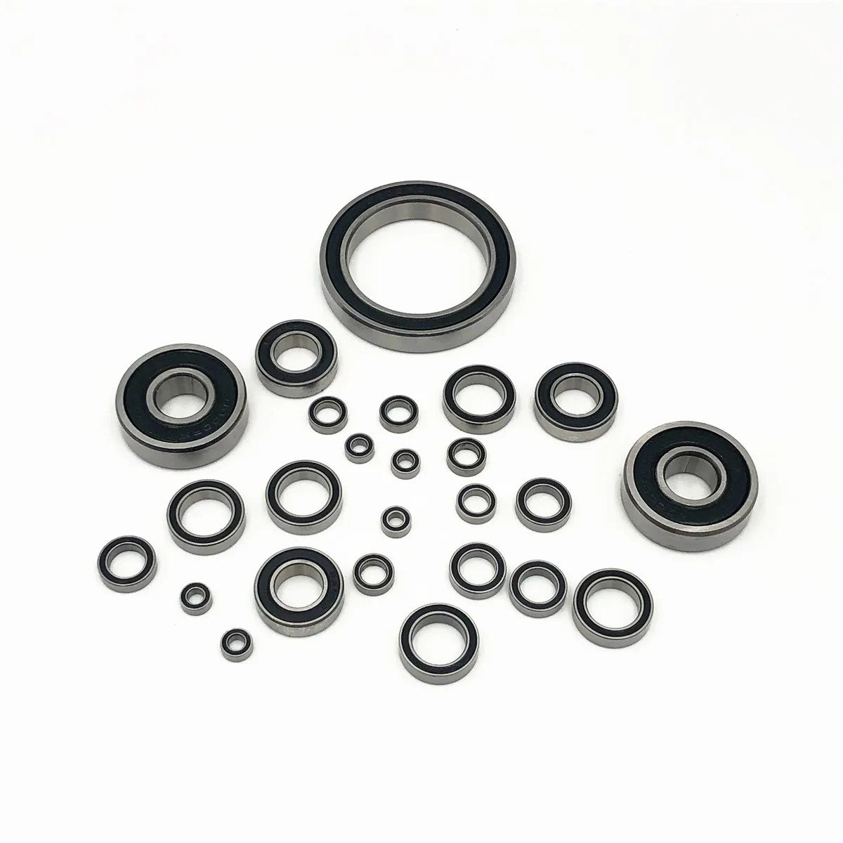 

5-10pcs 604 605 606 607 608 609 2RS RS Deep Groove Ball Bearing Rubber Sealed Miniature Bearings