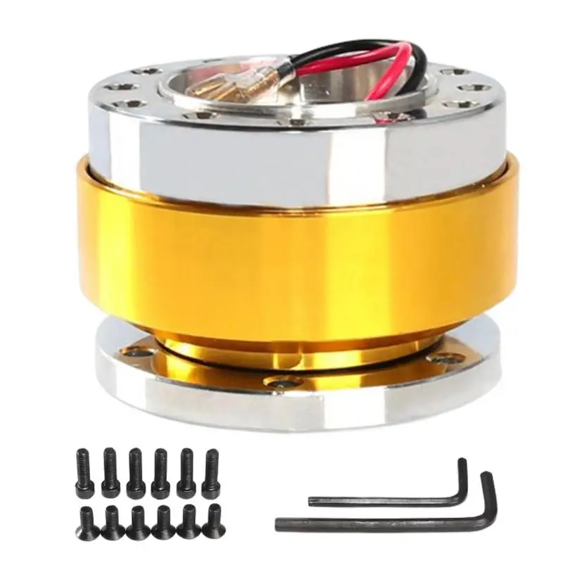 

Universal Car Steering Wheel Snap Off Quick Release Hub Adapter Racing Steering Wheel Snap Off Quick Release Hub Adapter
