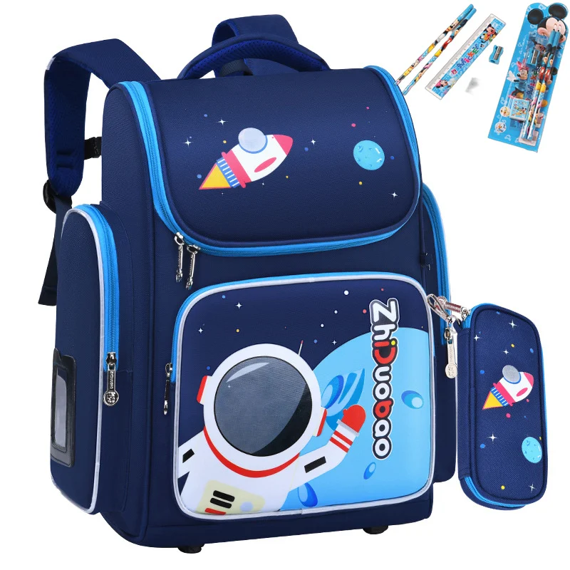 2022 Waterproof Children School bags for Boys Girls Kids Cartoon Schoolbag Orthopedic Primary School backpack mochilas infantil
