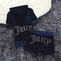 tracksuits for women velvet sport fleece hoodie women two piece jogging set velour suits tight pants casual outfits 2022 summer