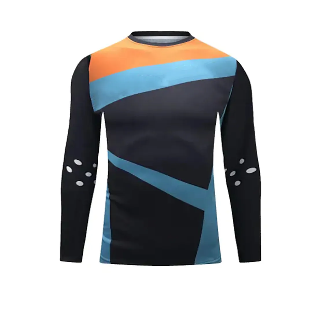 

Горячая Распродажа, Высококачественная футболка с длинным рукавом для горного велосипеда и мотоцикла, новинка, футболка для гонок и спуска ...