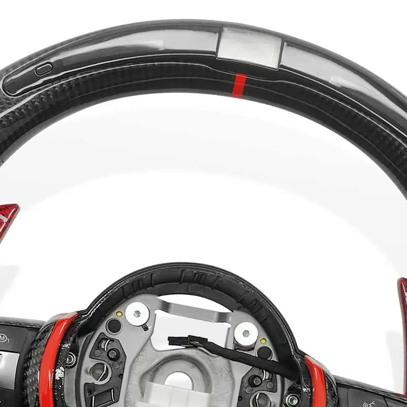 Автомобильный руль из углеродного волокна для BMW M3 M4 M5 M6 F01 F02 F06 F07 F10 F11 F12 F13 F30 F32 F80 F91