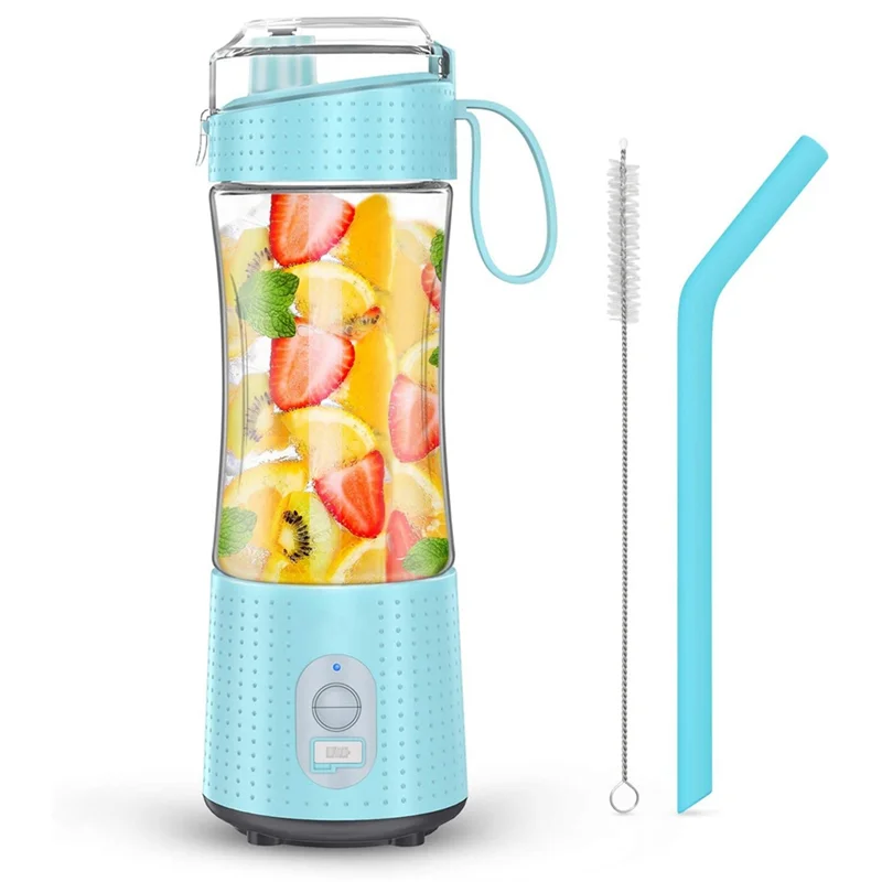 

Portable Blenders, Personal Size Blender Smoothies and Shakes, Mini Blender 4000 MAh USB Rechargeable with Six Blades