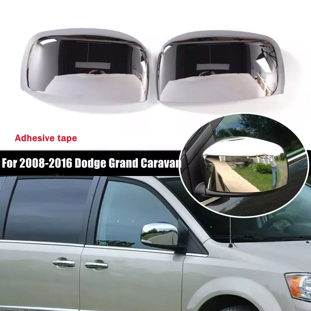 

Для Dodge Grand Caravan Chrysler Town Country 2008-2016 Автомобильная наклейка на боковое зеркало заднего вида, крышка крыла, накладка на внешнюю дверь