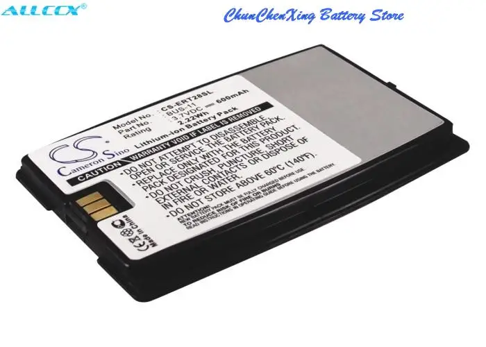 Аккумулятор Cameron Sino 600 мАч BHC-10 BSL-10 BUS-11 для Sony Erison R320 R520 T28 T28z T29 T36 T39M
