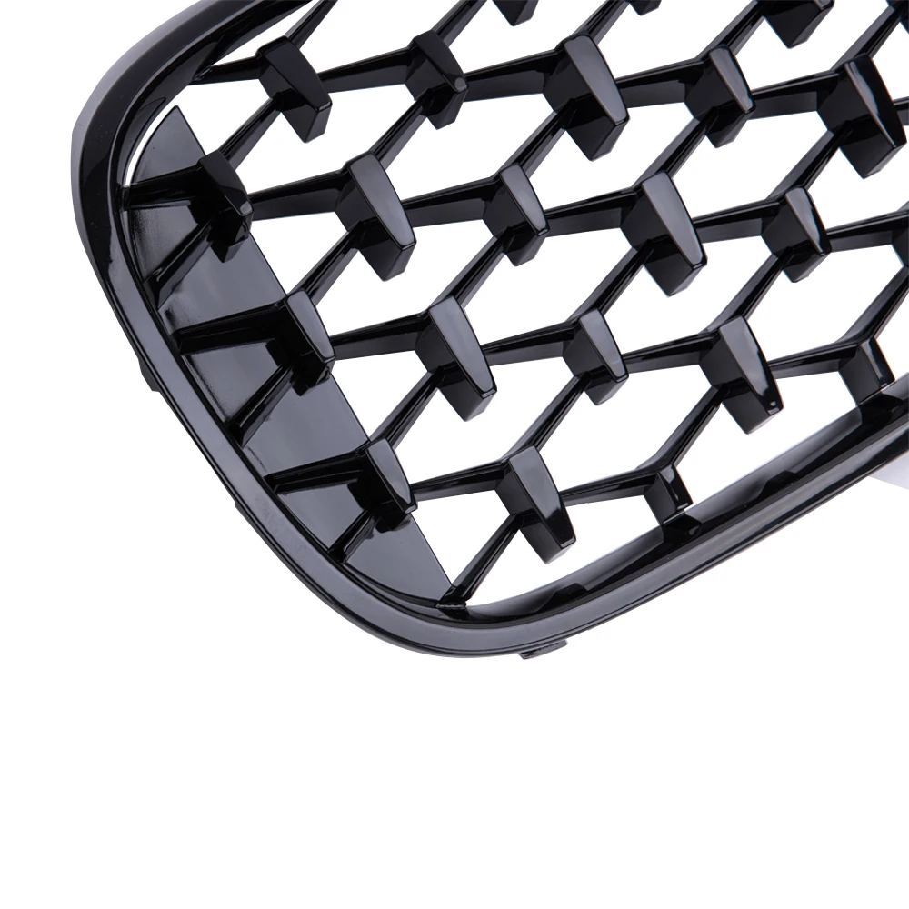 2 Pieces Car Front Bumpe Kidney Grill For BMW 7 G11 G12 730i 740i 750i 740e 725d 730d 2015-2020 Diamond Style Racing Grilles images - 6
