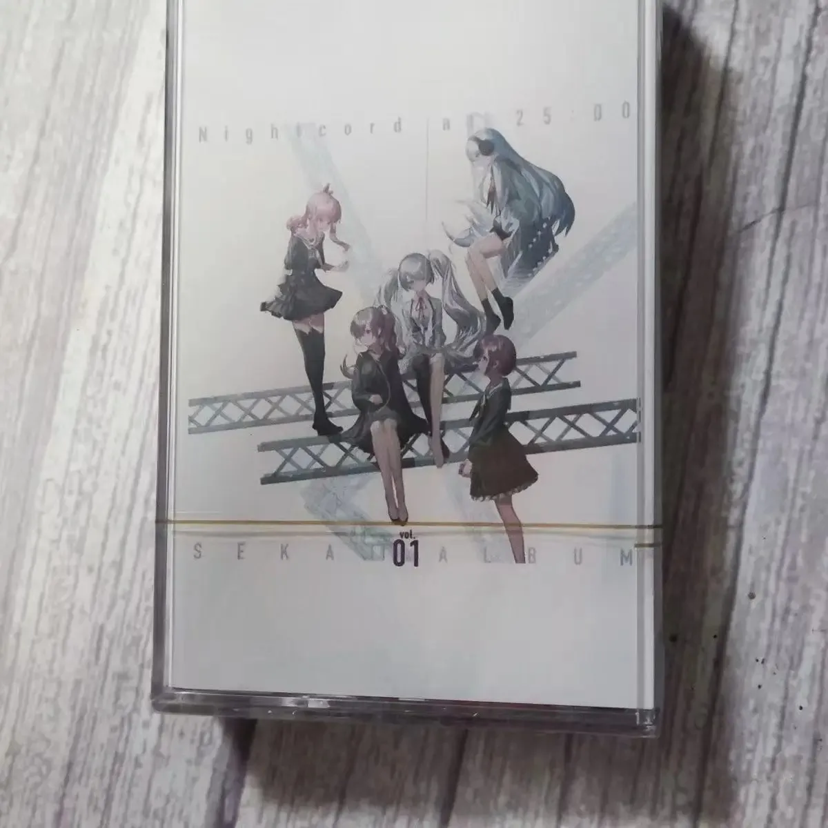 Фото SEKAI ALBUM музыкальная магнитная лента Greatest Hits альбом кассета косплей Walkman автомобильный рекордер Soundtracks Box вечерние музыка №1