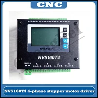 2022 cnc the latest nv5160t4 4 phase stepper motor driver with digital display 4 axis nema17nema23 stepper motor driver
