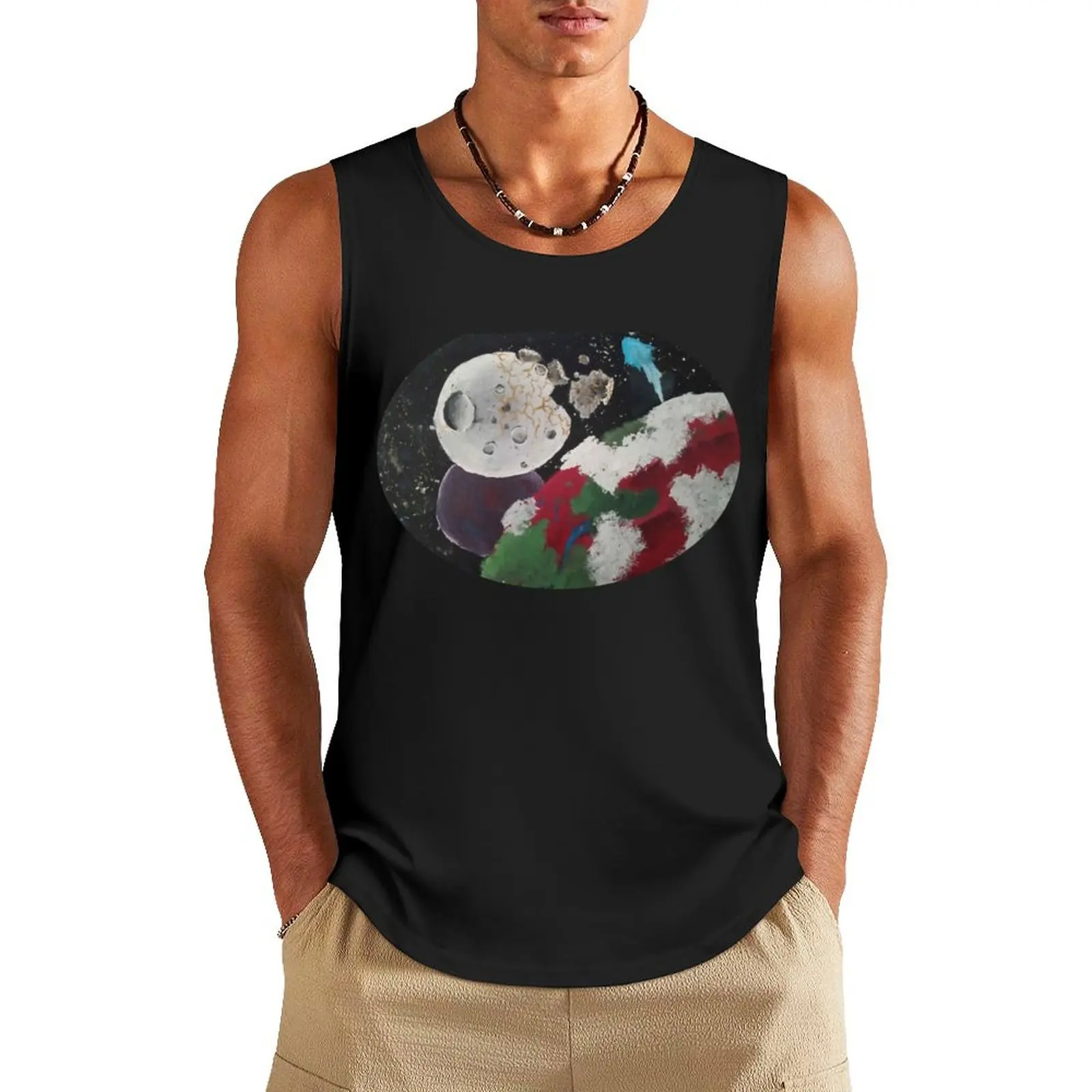 The Great Unknown Tank Top крутые вещи спортивная рубашка мужские жилеты для мужчин