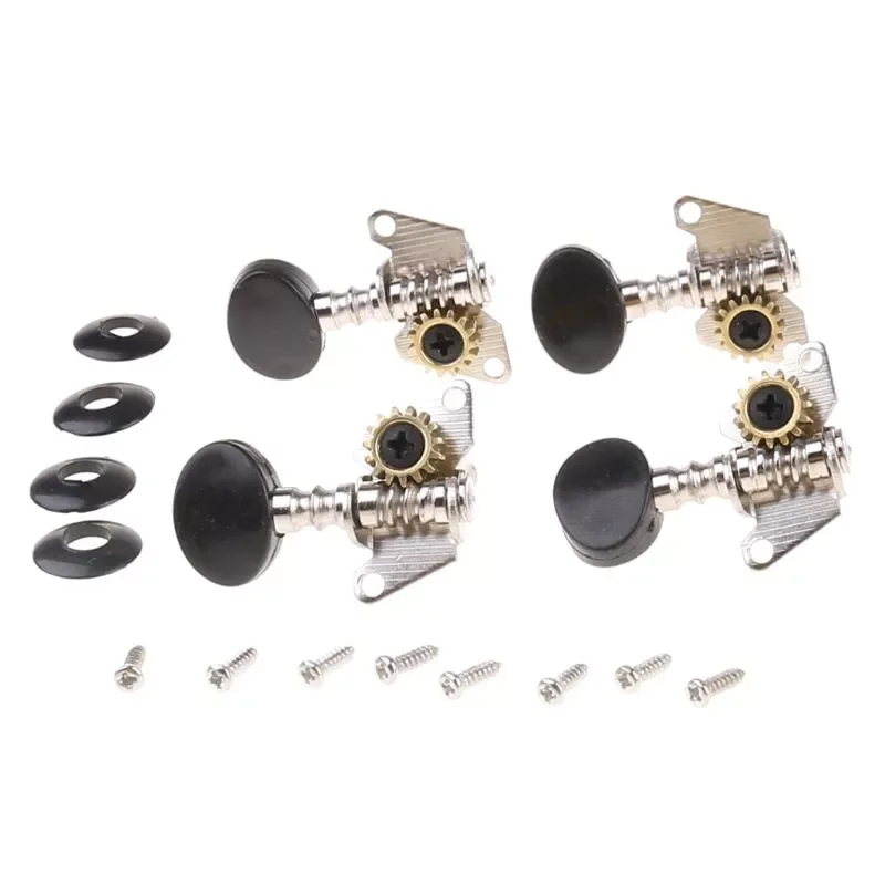 

2L Tuning Pegs Machine Head Tuners for 4 String Ukulele Guitar Accessories