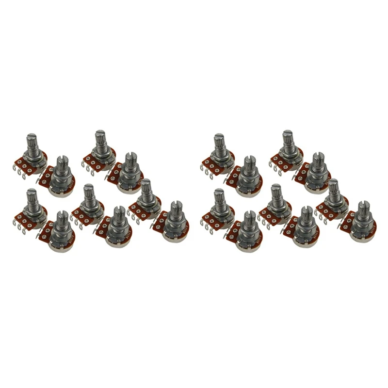 

Guitar Small Size Pots A250K Potentiometers For Guitar Bass Parts (Pack Of 20)