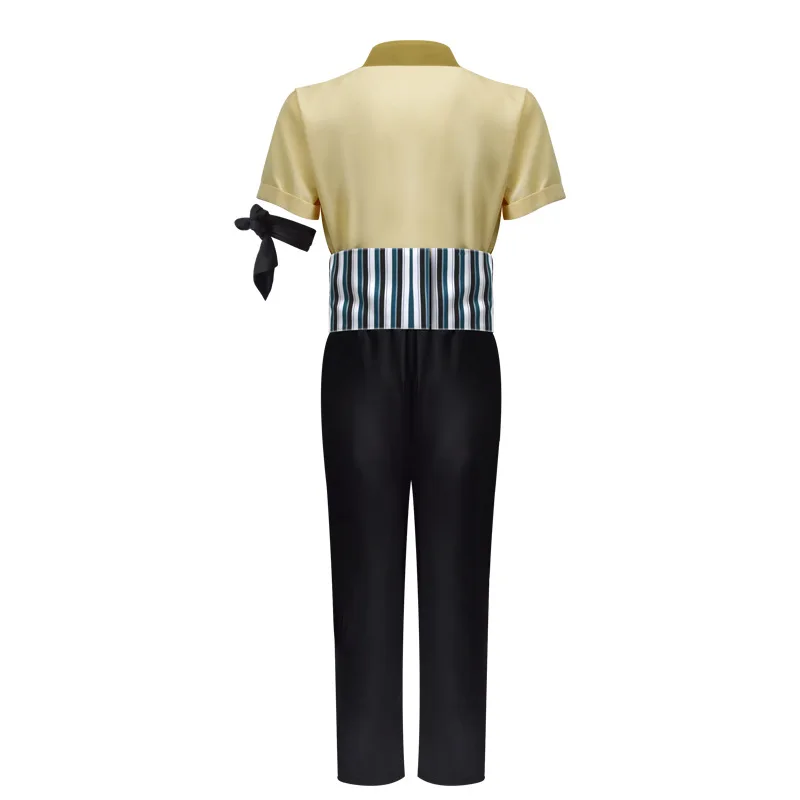 Фото Костюмы для косплея по аниме «Ван-Пис»: Луффи, Зоро, Бог Солнца Монки Д. Ророноа. Костюмы для детей, красные костюмы, шляпа для Хэллоуина и карнавала. №3