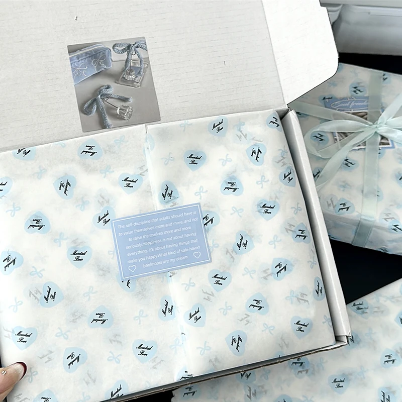 10 шт. бумага Сидней с бантом ручная работа хлопковая букет оберточная для цветов