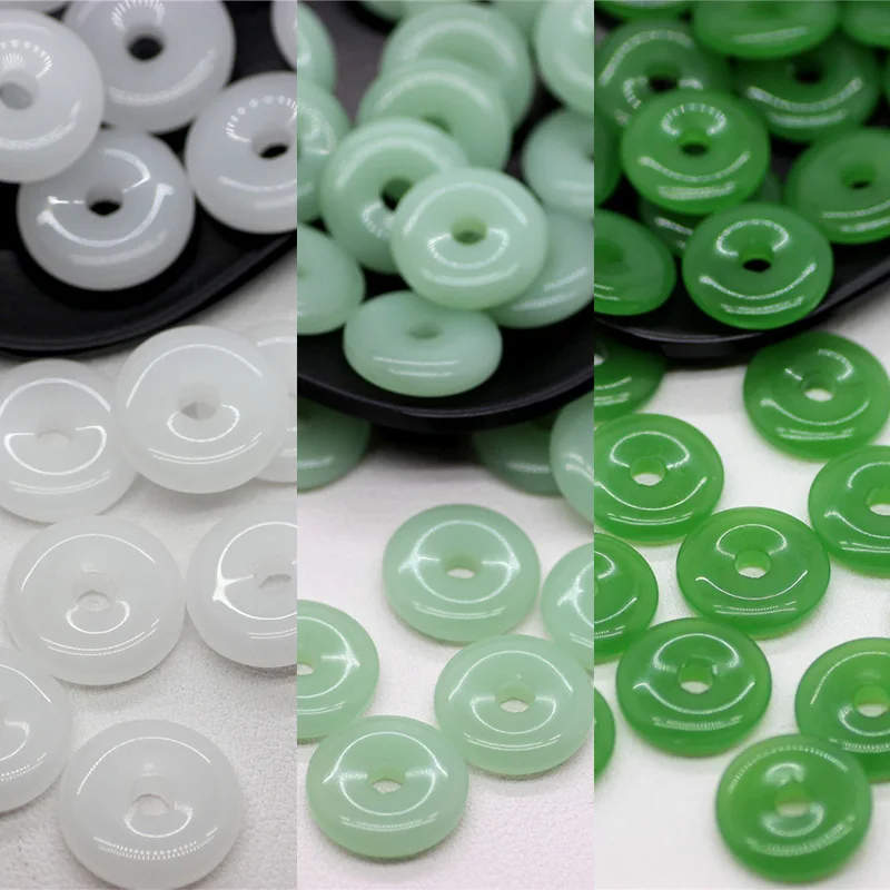 

Стеклянные бусины с большим отверстием для изготовления ювелирных изделий, россыпью, в форме Абака, ожерелья, аксессуары для ювелирных изде...