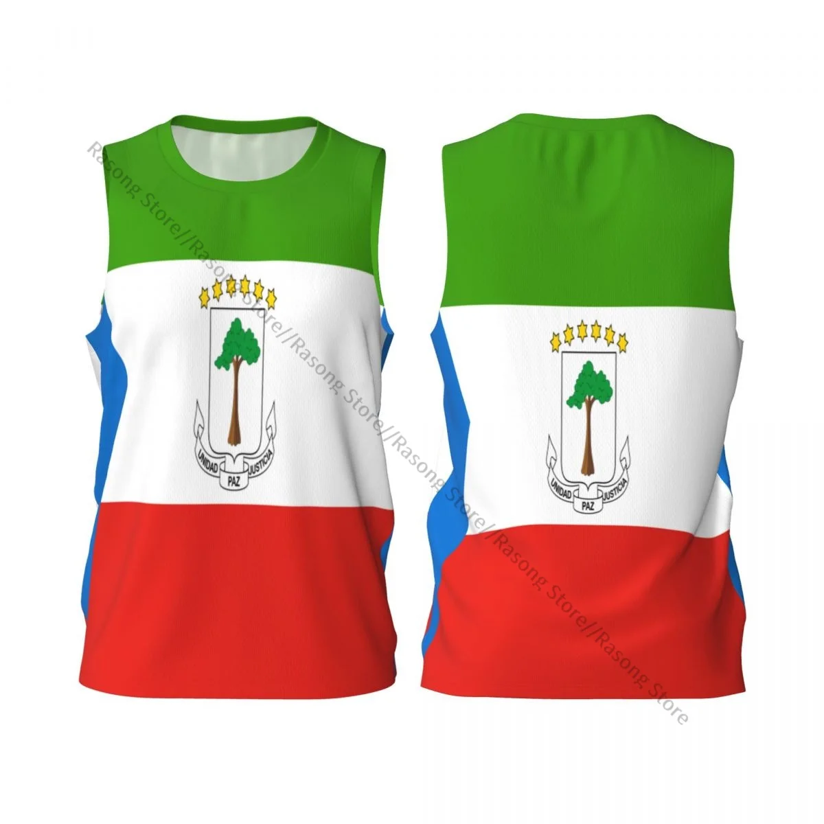 Футболка для баскетбола с флагом Экваториальной Гвинеи одежда косплея из фильма