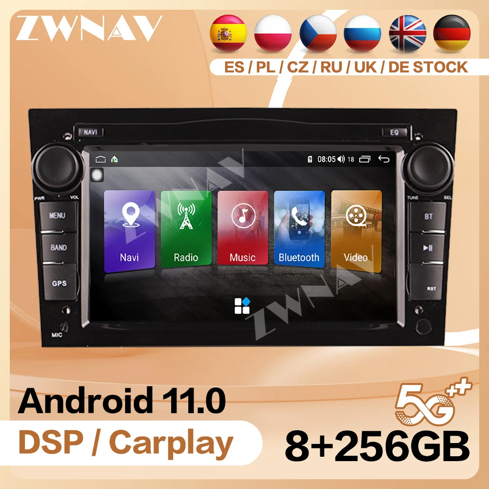 

Android 12.0 Carplay GPS For Opel Universal Machine Radio Bluetooth Automotive Multimedia Central Auto Screen Stereo Head Unit