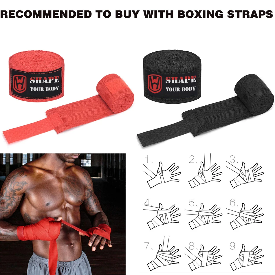 Worthdefence 1/2 шт. перчатки для кикбоксинга груша удара мишени мужская сумка MMA ПУ