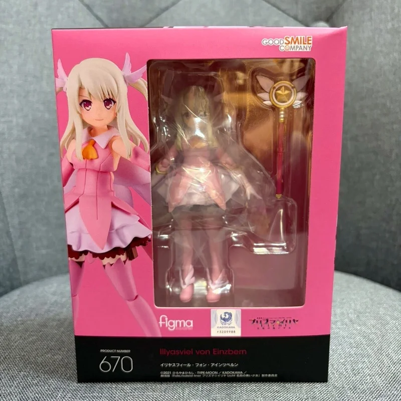 Фото Фигурка Gsc Max Factory Figma, подвижная модель, игрушка, коллекционная фигурка из аниме «Призма Илля», модель для демонстрации, в наличии. №1