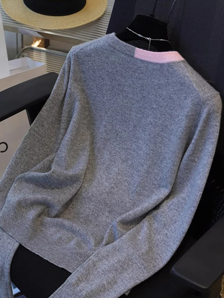 Цветной вязаный кардиган Love Top |