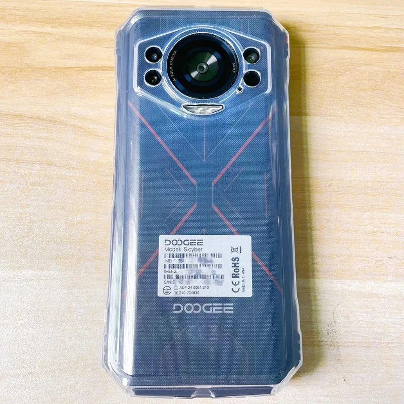 Мягкий чехол из ТПУ Для Doogee S Cyber силиконовая задняя крышка для Защитные чехлы