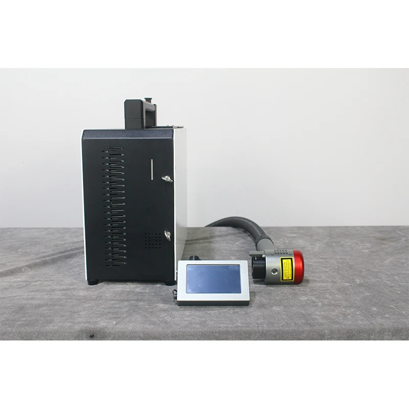 Ручной рюкзак с сертификацией Ce 100 Вт 200 300 500 машина для очистки Волоконным