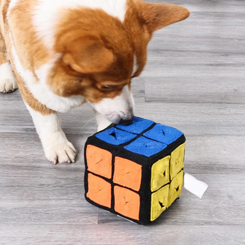 Pet Food Leakage Toy Interactive Dog Food Hiding Toy Soft Bite-resistant Slow Feeder Squeaker Plush Rope Chew Guard Pet Supply