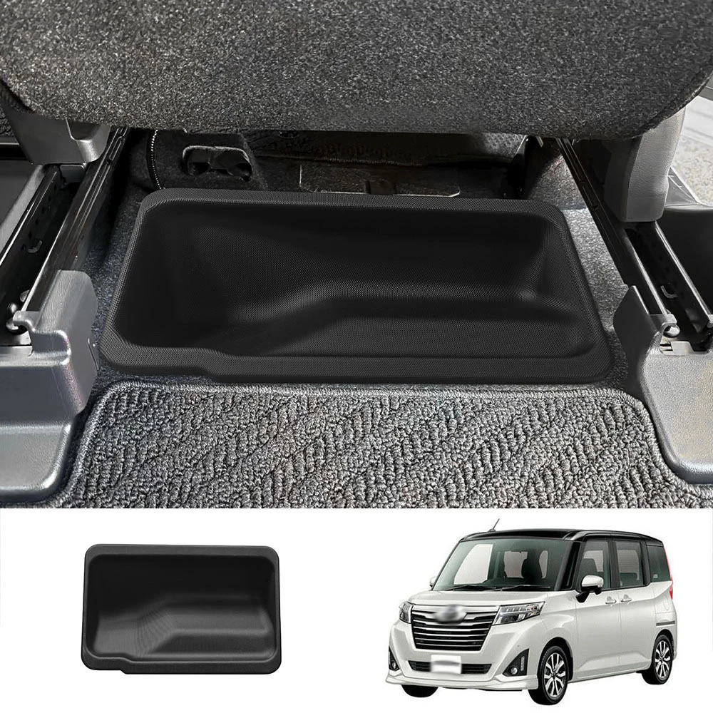 

Для TOYOTA ROOMY 2022 2023 2024: органайзер-подкладка для хранения под сиденьем водителя, автомобильные аксессуары