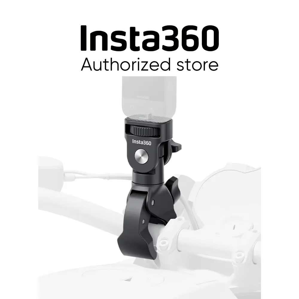 

Сверхмощный зажим Insta360 для мотоциклов, совместимый с X3/X4/ACE/ACE PRO/GO3S/GO3/ONE X2/ONE RS 4K