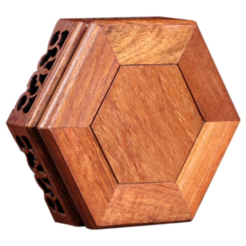 

Redwood Carving Base Chinese Display Statue Incense Burner Pedestal Wood Base