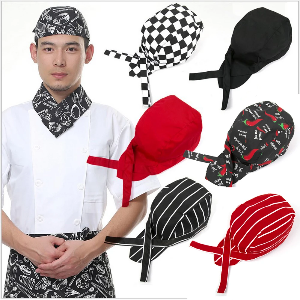 

Pirates Chef Cap Skull Cap Professional Catering Various Chef Hats